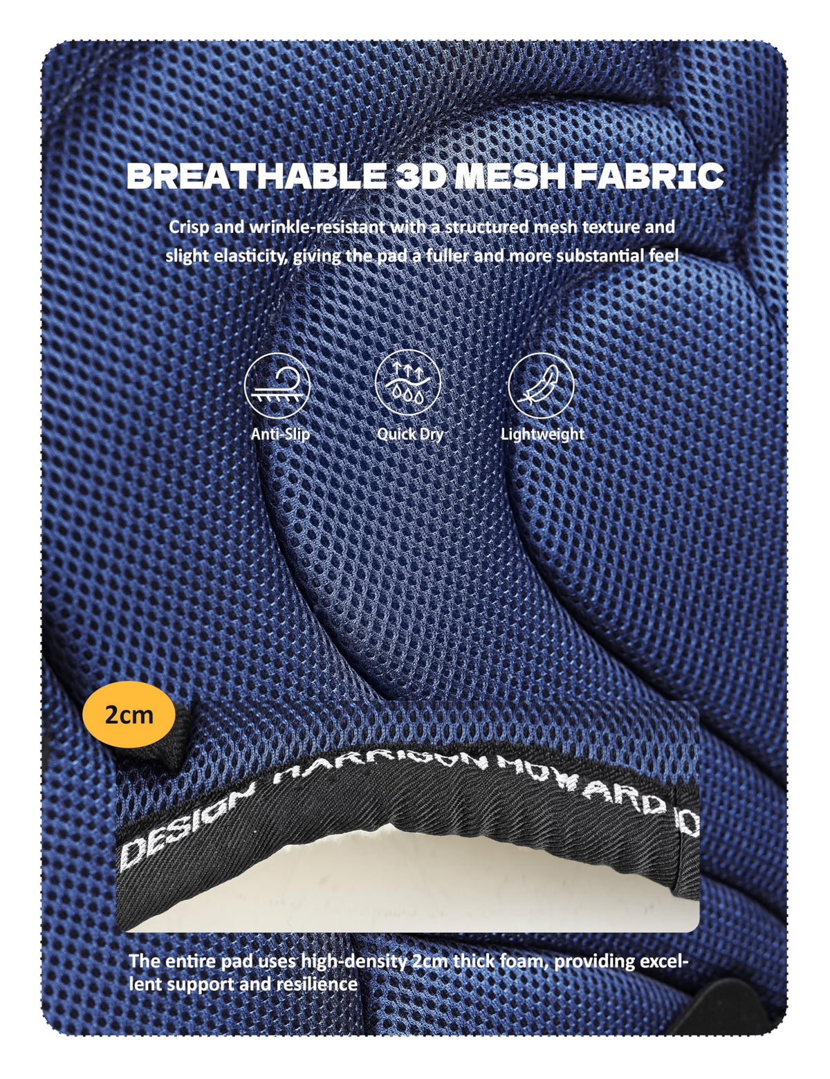 Mesh Bareback Horse Riding Pad with Girth G655