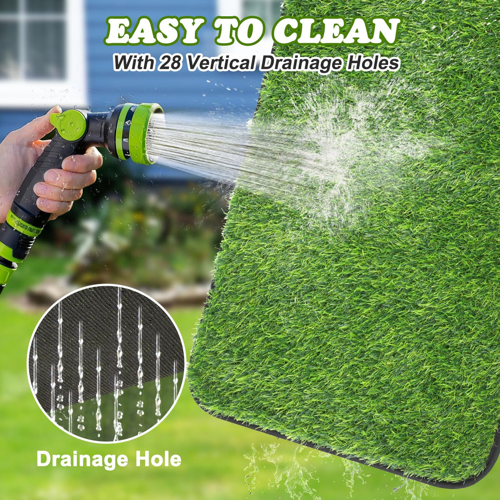 Washable Artificial Grass Mat L492